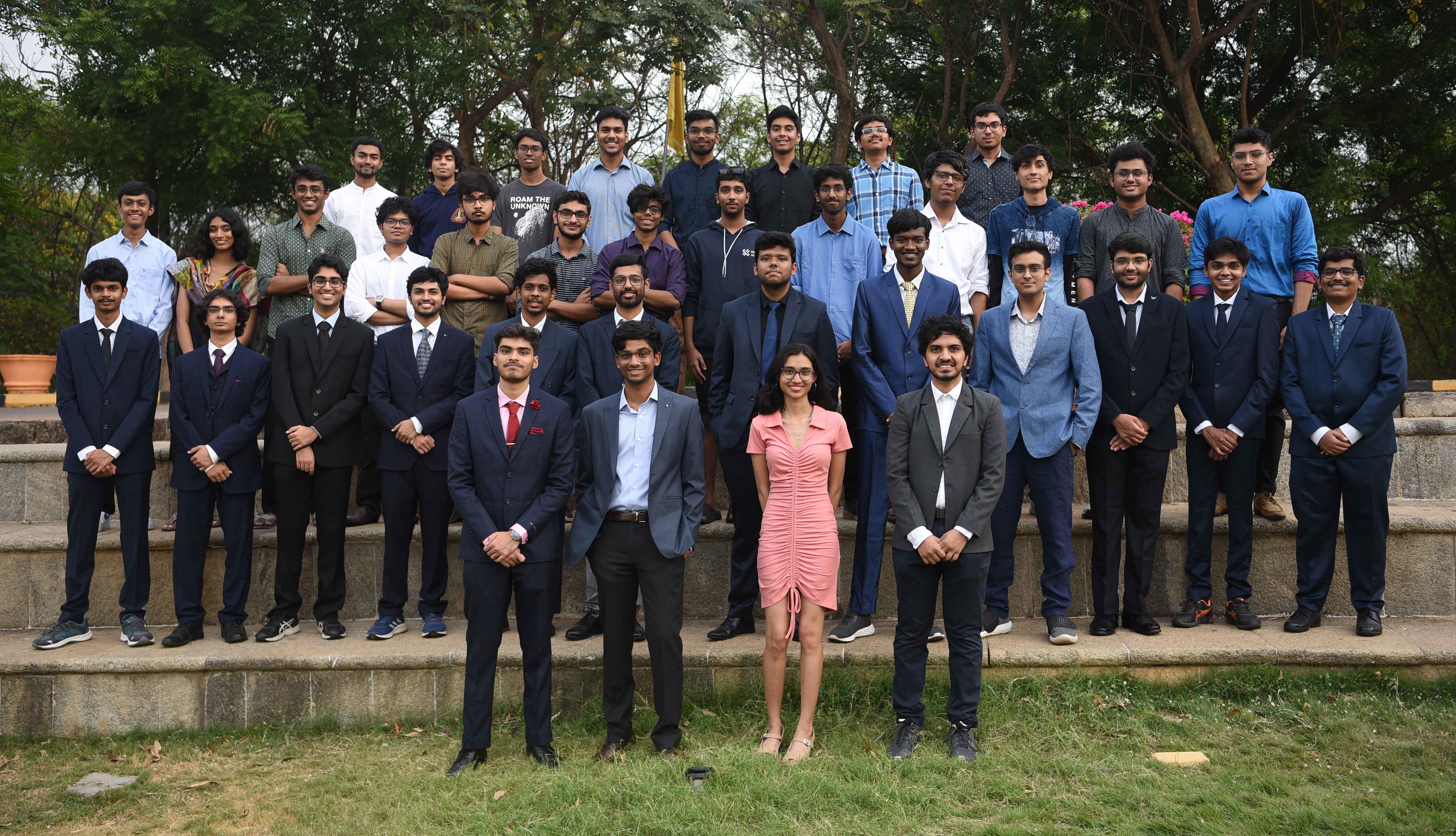 A picture of our members.